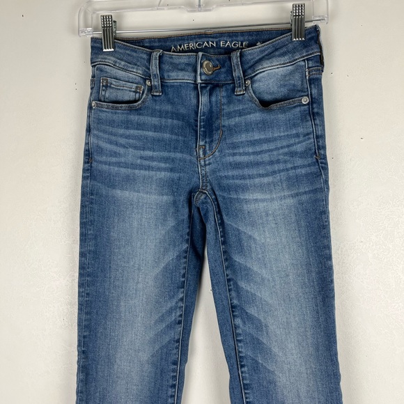 American Eagle Outfitters Super Stretch Skinny Jeans 0 - Picture 2 of 12